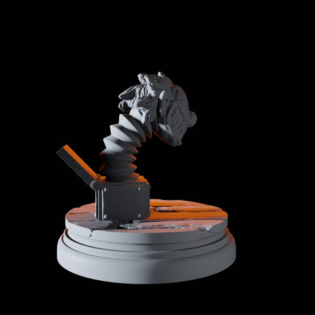 Evil Jack in the Box Miniature for Dungeons and Dragons, Pathfinder or other TTRPGs