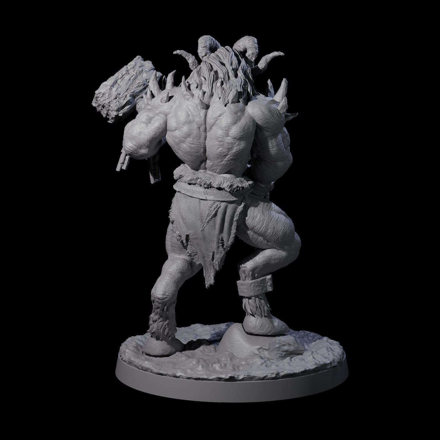 Evil Kalavakus B Miniature for Dungeons and Dragons, Pathfinder or other TTRPGs