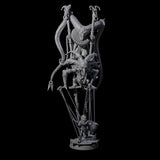 Evil Puppeteering Jesters Miniature for Dungeons and Dragons, Pathfinder or other TTRPGs