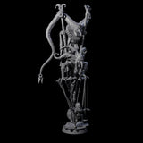 Evil Puppeteering Jesters Miniature for Dungeons and Dragons, Pathfinder or other TTRPGs