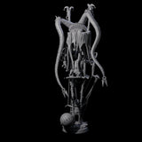 Evil Puppeteering Jesters Miniature for Dungeons and Dragons, Pathfinder or other TTRPGs