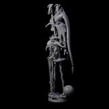 Evil Puppeteering Jesters Miniature for Dungeons and Dragons, Pathfinder or other TTRPGs
