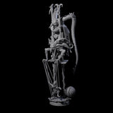Evil Puppeteering Jesters Miniature for Dungeons and Dragons, Pathfinder or other TTRPGs