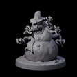 Evil Snowman Miniature for Dungeons and Dragons, Pathfinder or other TTRPGs