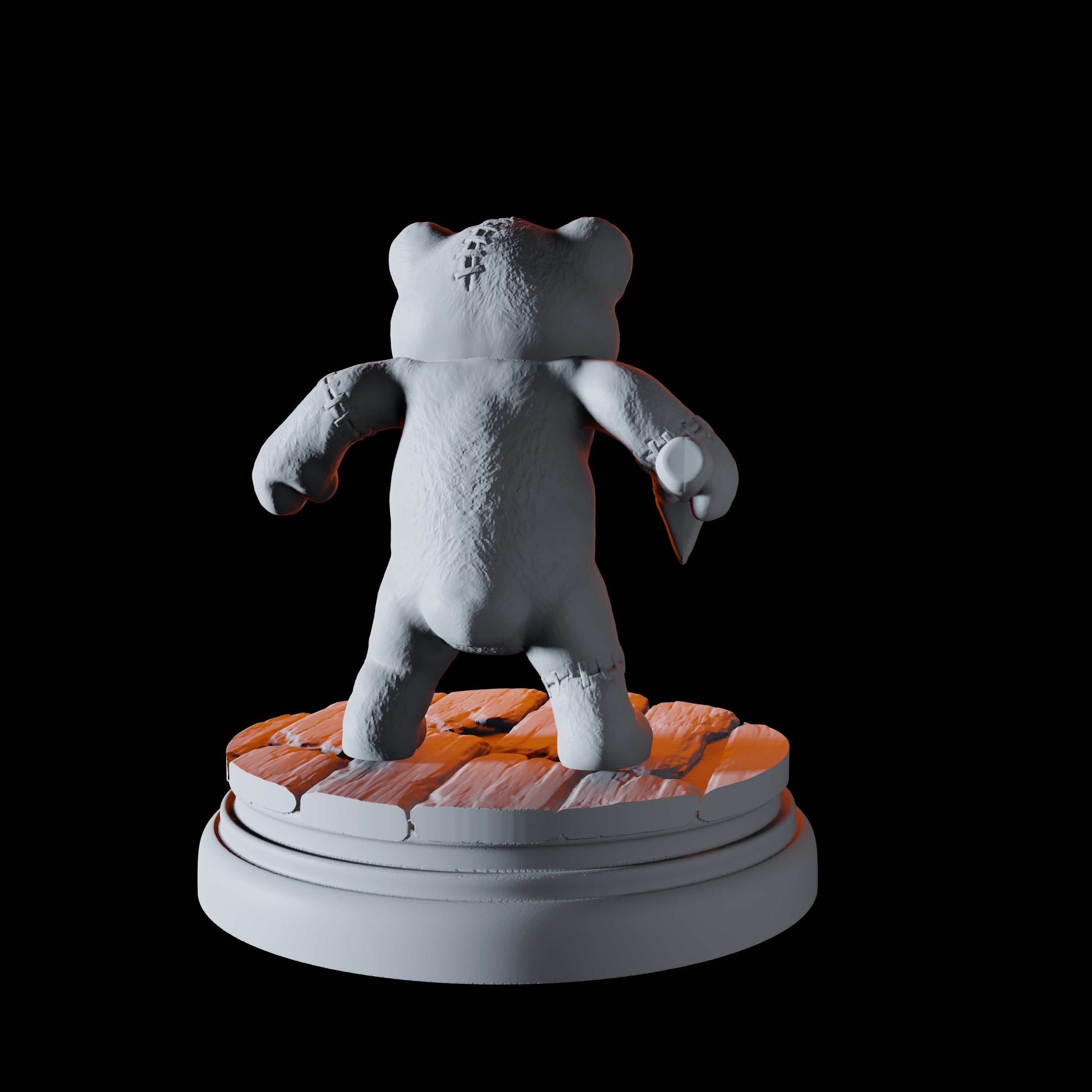 Evil Teddy Bear Miniature for Dungeons and Dragons - Myth Forged