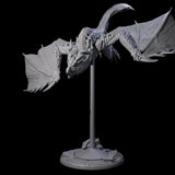 Evil Wyvern D Miniature for Dungeons and Dragons, Pathfinder or other TTRPGs