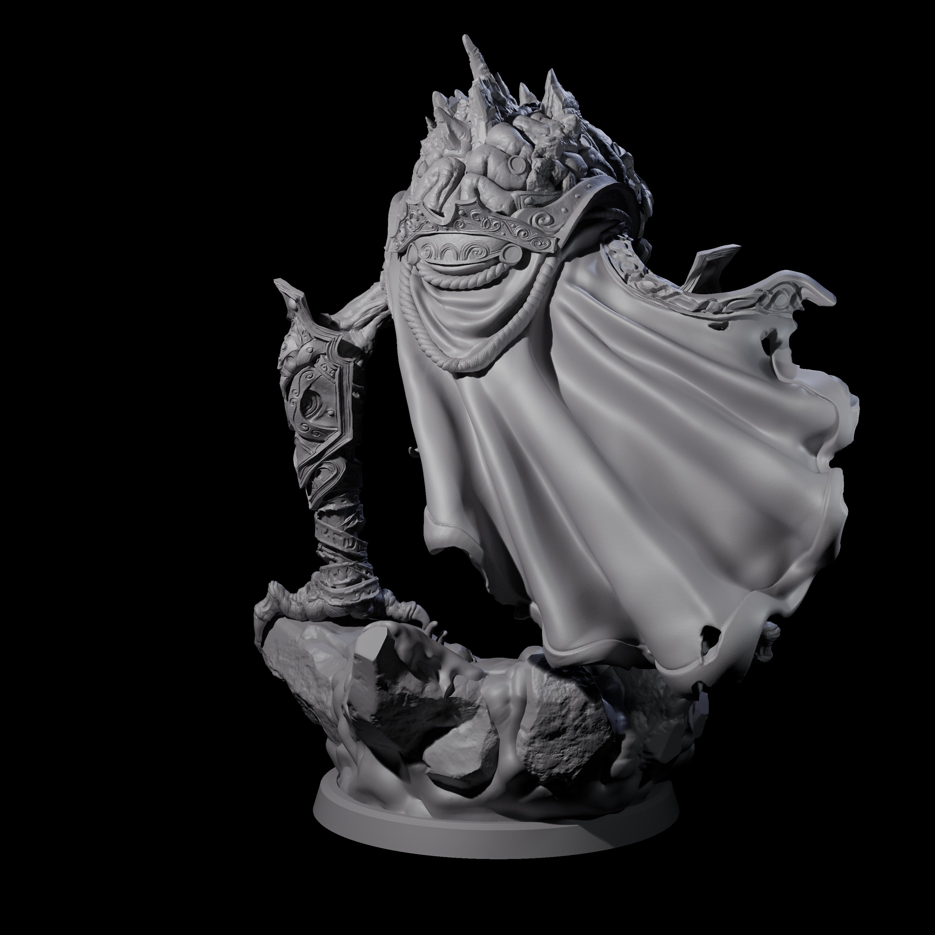Evolved Intellect Devourer A Miniature for Dungeons and Dragons, Pathfinder or other TTRPGs