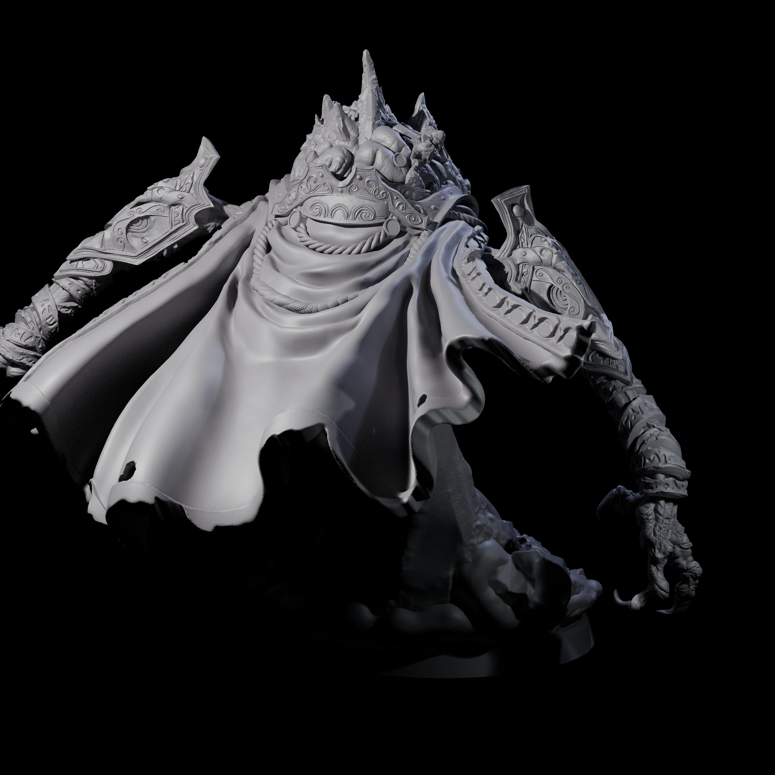 Evolved Intellect Devourer B Miniature for Dungeons and Dragons, Pathfinder or other TTRPGs