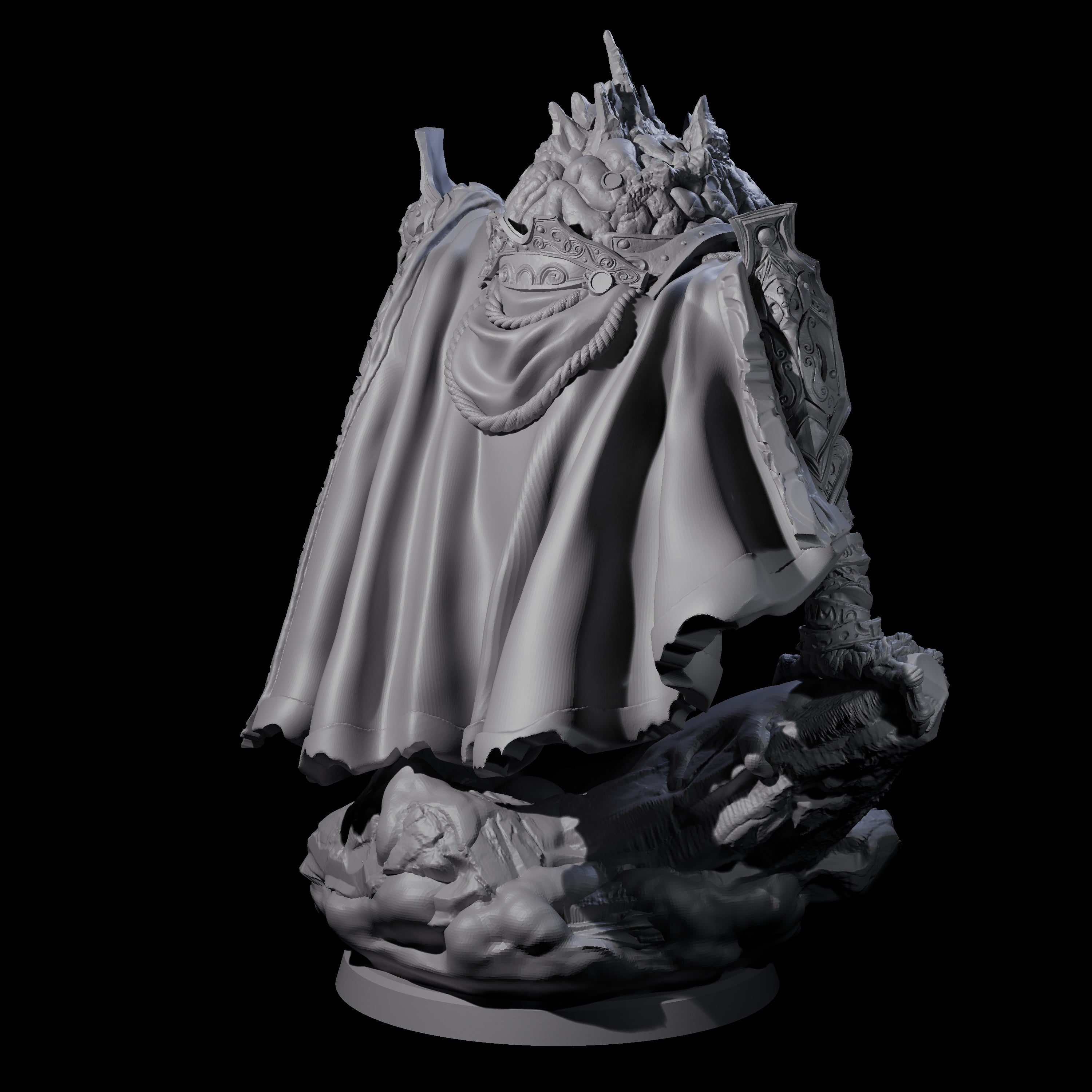 Evolved Intellect Devourer C Miniature for Dungeons and Dragons, Pathfinder or other TTRPGs