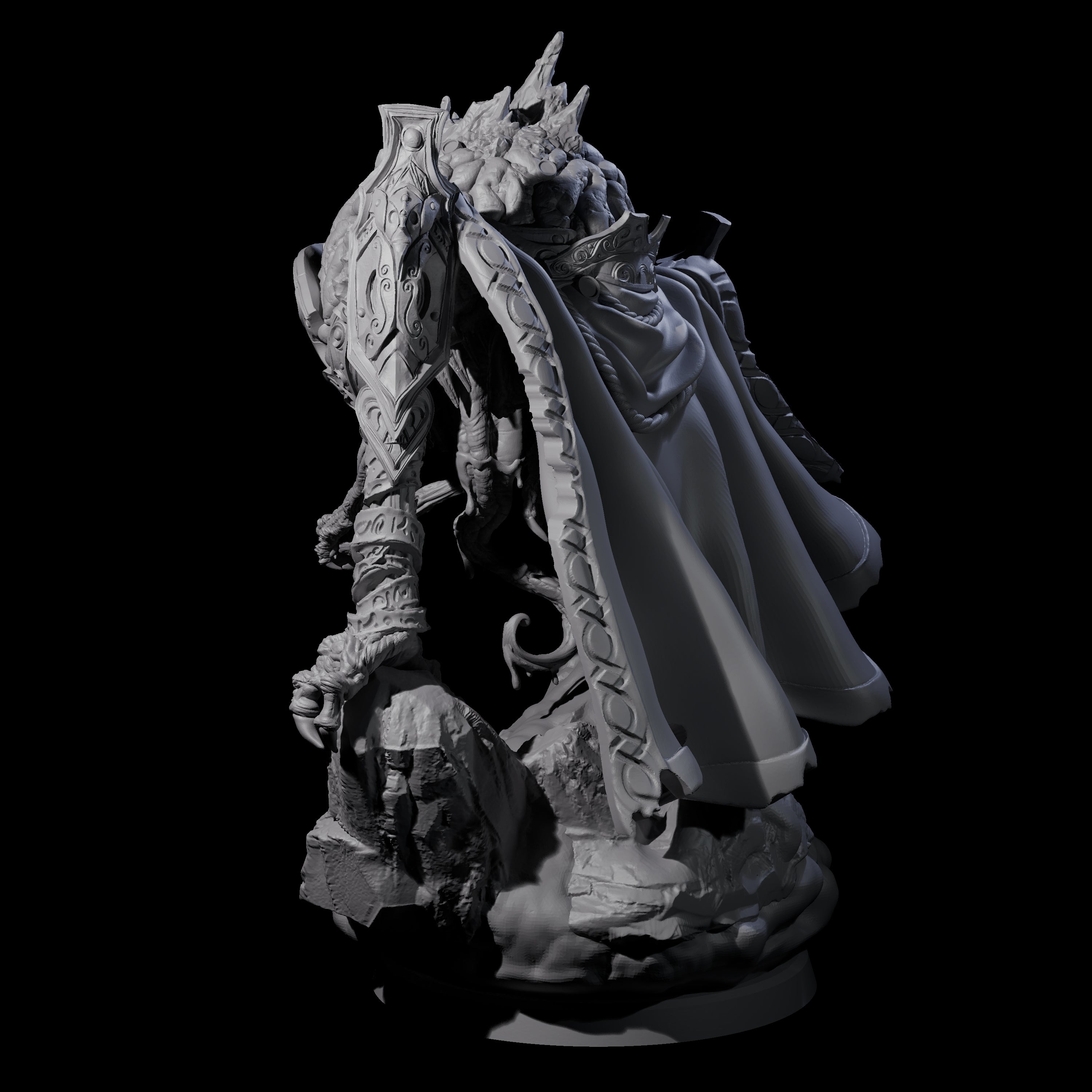 Evolved Intellect Devourer C Miniature for Dungeons and Dragons, Pathfinder or other TTRPGs