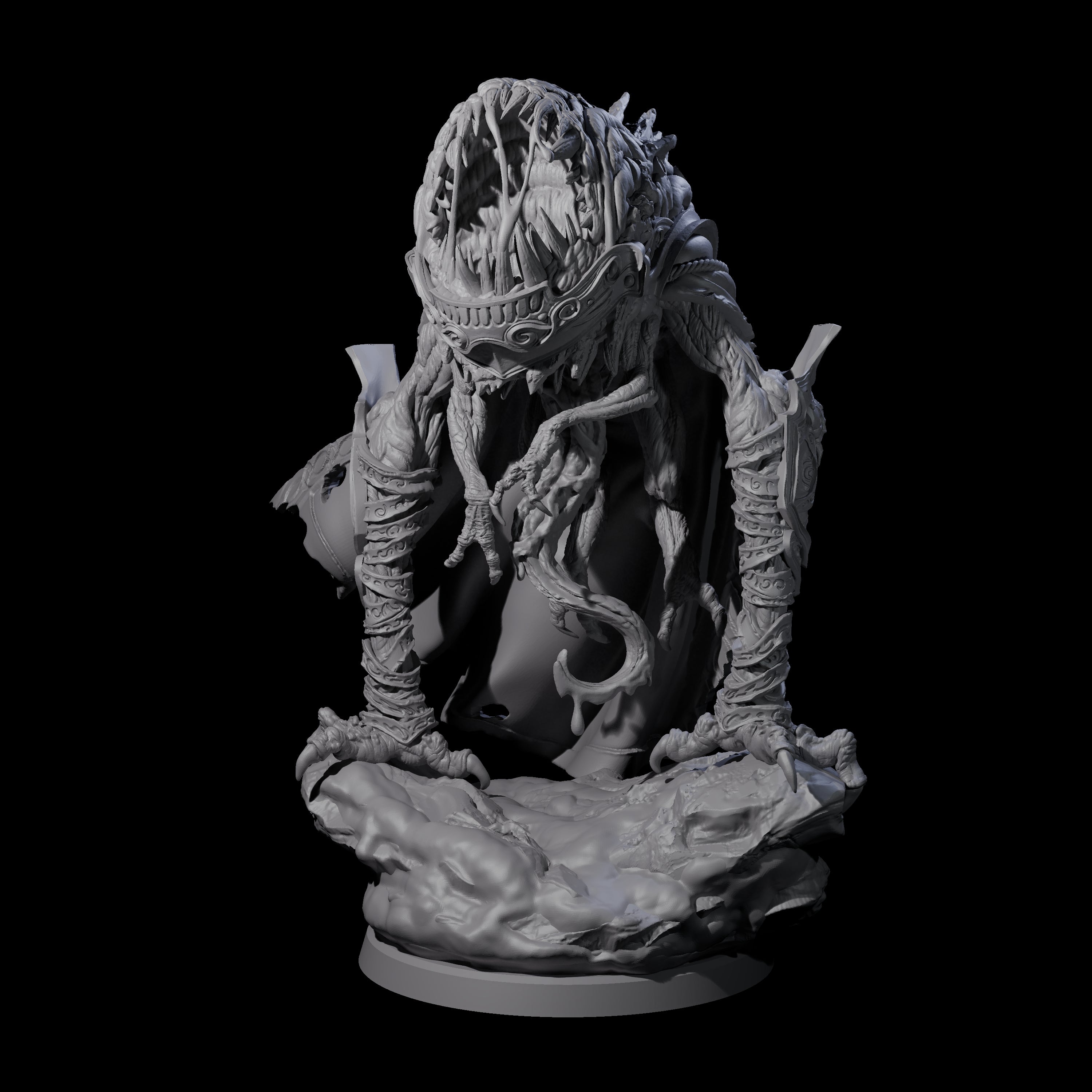 Evolved Intellect Devourer D Miniature for Dungeons and Dragons, Pathfinder or other TTRPGs