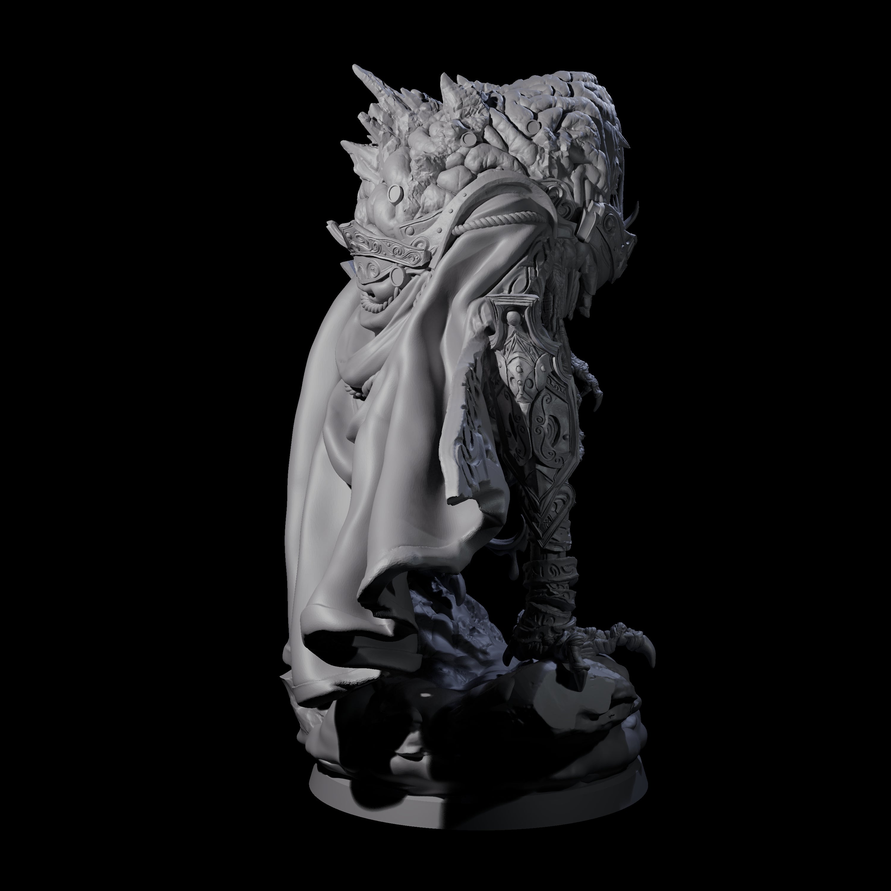 Evolved Intellect Devourer D Miniature for Dungeons and Dragons, Pathfinder or other TTRPGs
