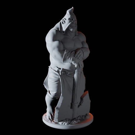 Executioner Miniature for Dungeons and Dragons, Pathfinder or other TTRPGs