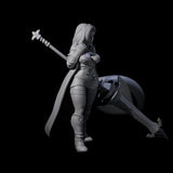 Experienced Lance Fighter Miniature for Dungeons and Dragons, Pathfinder or other TTRPGs