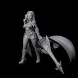 Experienced Lance Fighter Miniature for Dungeons and Dragons, Pathfinder or other TTRPGs