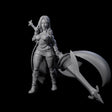 Experienced Lance Fighter Miniature for Dungeons and Dragons, Pathfinder or other TTRPGs