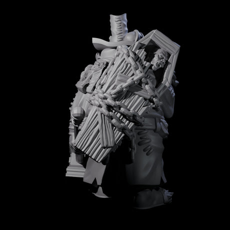 Experienced Ogre Witchhunter Miniature for Dungeons and Dragons, Pathfinder or other TTRPGs