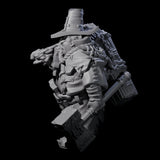 Experienced Ogre Witchhunter Miniature for Dungeons and Dragons, Pathfinder or other TTRPGs
