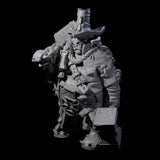 Experienced Ogre Witchhunter Miniature for Dungeons and Dragons, Pathfinder or other TTRPGs