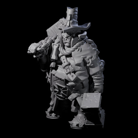 Experienced Ogre Witchhunter Miniature for Dungeons and Dragons, Pathfinder or other TTRPGs