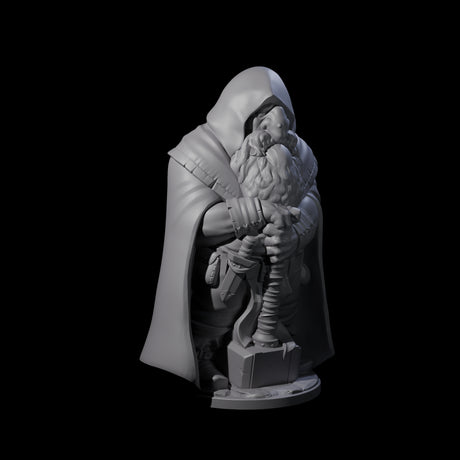 Exploring Dwarf Explorer A Miniature for Dungeons and Dragons, Pathfinder or other TTRPGs