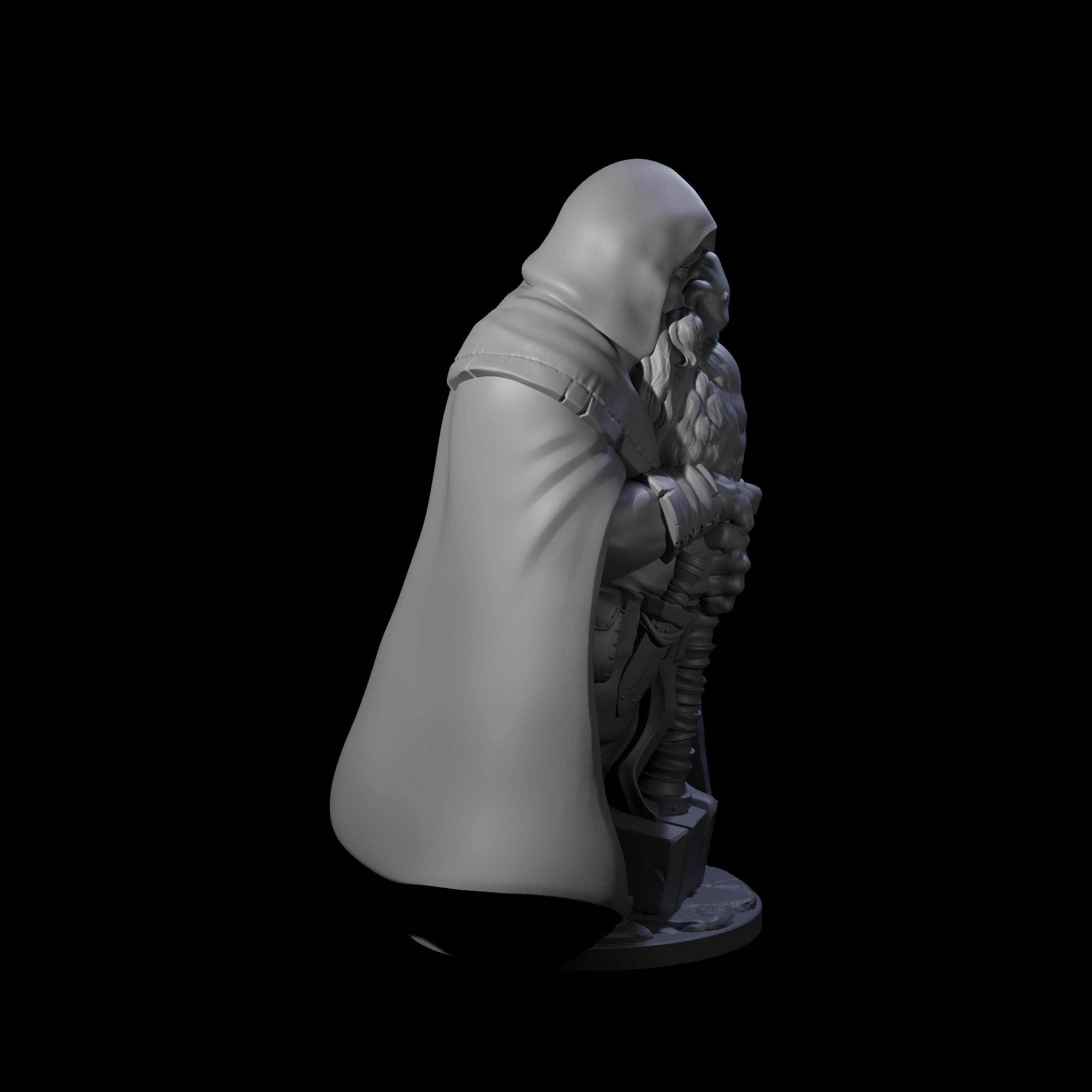 Exploring Dwarf Explorer A Miniature for Dungeons and Dragons, Pathfinder or other TTRPGs