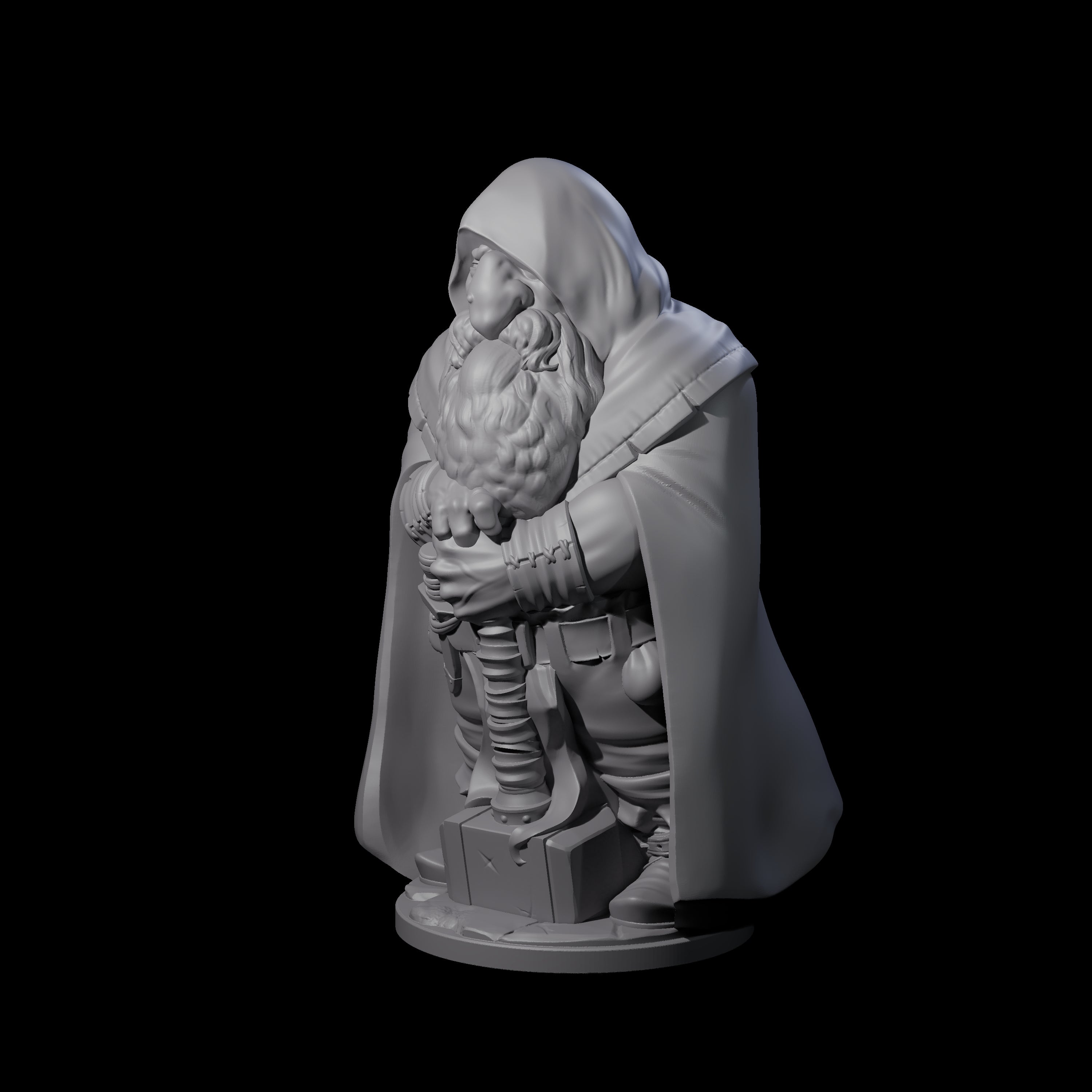 Exploring Dwarf Explorer A Miniature for Dungeons and Dragons, Pathfinder or other TTRPGs