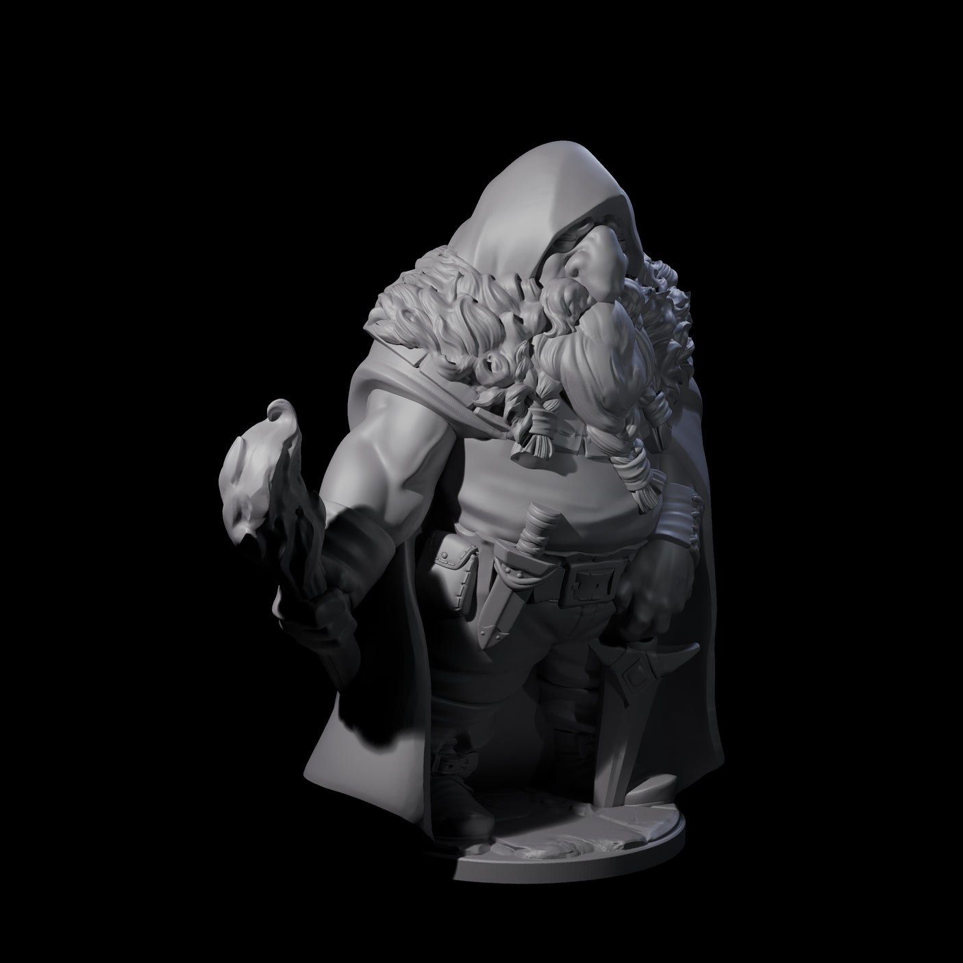 Exploring Dwarf Explorers Miniature for Dungeons and Dragons, Pathfinder or other TTRPGs