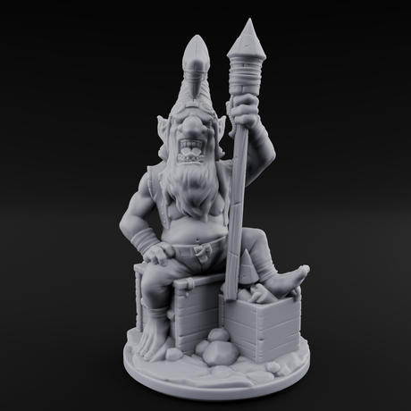 Explosive Goblin Alchemist Miniature for Dungeons and Dragons, Pathfinder or other TTRPGs