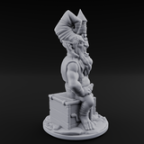Explosive Goblin Alchemist Miniature for Dungeons and Dragons, Pathfinder or other TTRPGs