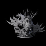 Eye Stalk Beast Rider Miniature for Dungeons and Dragons, Pathfinder or other TTRPGs
