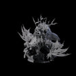 Eye Stalk Beast Rider Miniature for Dungeons and Dragons, Pathfinder or other TTRPGs