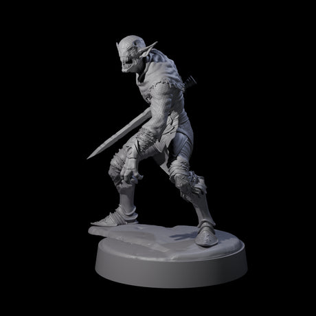 Eyeless Ghoul A Miniature for Dungeons and Dragons, Pathfinder or other TTRPGs