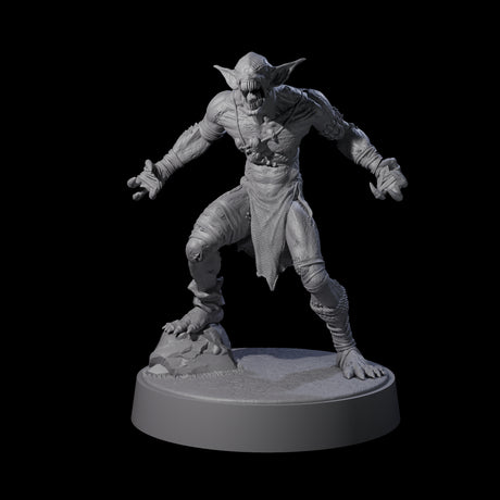 Eyeless Morlock Wretch A Miniature for Dungeons and Dragons, Pathfinder or other TTRPGs