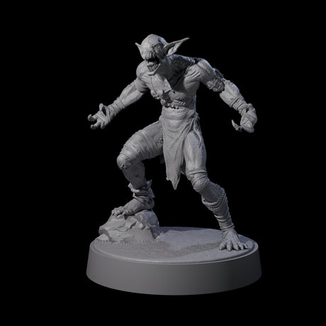 Eyeless Morlock Wretch A Miniature for Dungeons and Dragons, Pathfinder or other TTRPGs