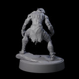 Eyeless Morlock Wretch C Miniature for Dungeons and Dragons, Pathfinder or other TTRPGs