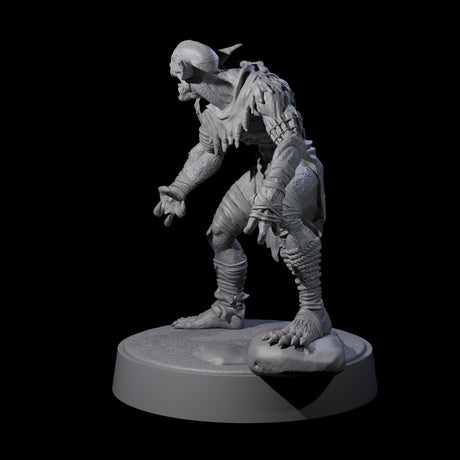 Eyeless Morlock Wretch C Miniature for Dungeons and Dragons, Pathfinder or other TTRPGs