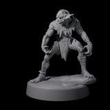 Eyeless Morlock Wretch C Miniature for Dungeons and Dragons, Pathfinder or other TTRPGs