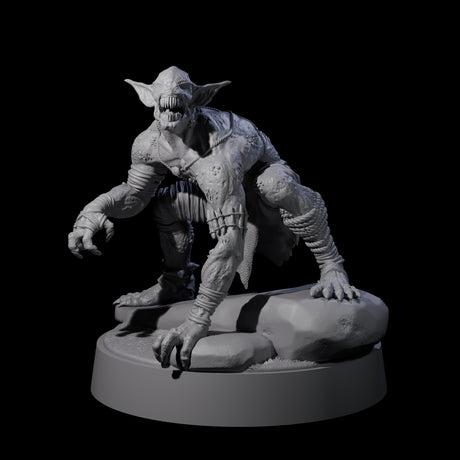 Eyeless Morlock Wretch D Miniature for Dungeons and Dragons, Pathfinder or other TTRPGs