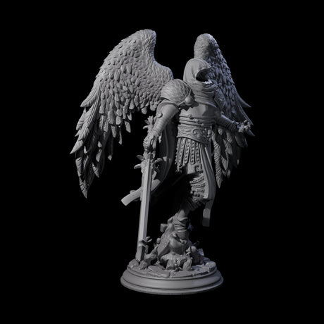 Faceless Angel Miniature for Dungeons and Dragons, Pathfinder or other TTRPGs