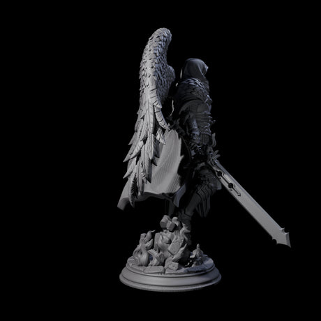 Faceless Angel Miniature for Dungeons and Dragons, Pathfinder or other TTRPGs