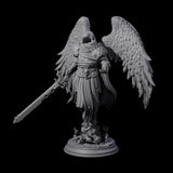 Faceless Angel Miniature for Dungeons and Dragons, Pathfinder or other TTRPGs