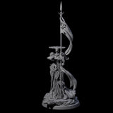 Fallen Aasimar Paladin A Miniature for Dungeons and Dragons, Pathfinder or other TTRPGs