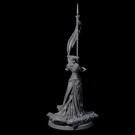 Fallen Aasimar Paladin A Miniature for Dungeons and Dragons, Pathfinder or other TTRPGs