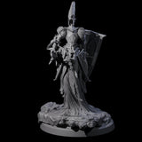 Fallen Aasimar Paladin D Miniature for Dungeons and Dragons, Pathfinder or other TTRPGs