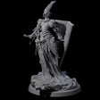 Fallen Aasimar Paladin D Miniature for Dungeons and Dragons, Pathfinder or other TTRPGs