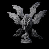 Fallen Death Angel Miniature for Dungeons and Dragons, Pathfinder or other TTRPGs