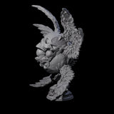 Fallen Death Angel Miniature for Dungeons and Dragons, Pathfinder or other TTRPGs