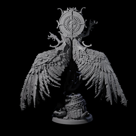 Fallen Empyrean Celestial Miniature for Dungeons and Dragons, Pathfinder or other TTRPGs