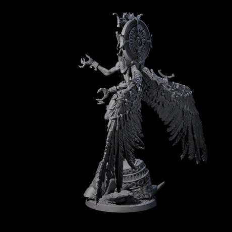 Fallen Empyrean Celestial Miniature for Dungeons and Dragons, Pathfinder or other TTRPGs